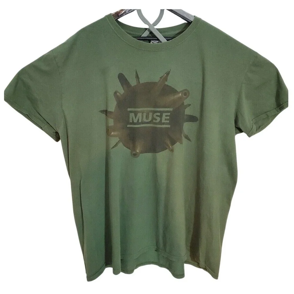 Vintage Muse Psycho Fanclub NYC‎ Concert Tour 2XL T-shirt XXL 2015 RARE